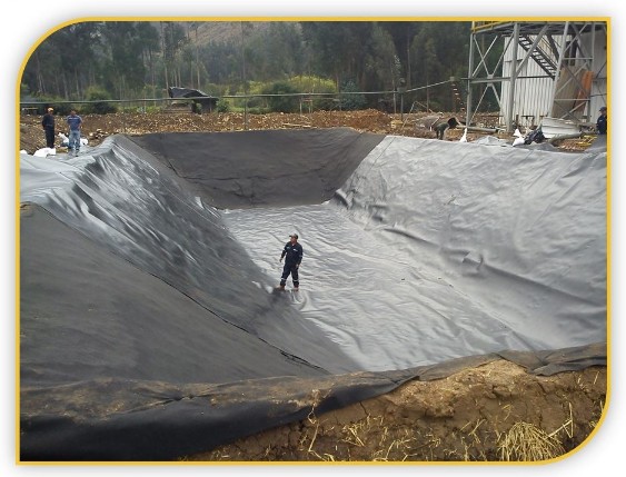 Instalaciónd e geosinteticos